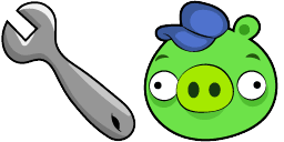 Cursor preview: Angry Birds Custom Cursor Pack - 38 - cute-cursor.com