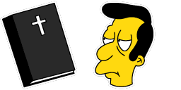 Cursor preview: Rev. Lovejoy - 38 - cute-cursor.com