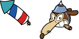 Cursor preview: Cuphead Cute Cursor Pack - 8 - cute-cursor.com