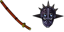Cursor preview: King and Katana - 67 - cute-cursor.com