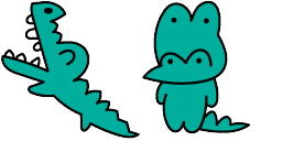 Cursor preview: Pochi Alligator - 66 - cute-cursor.com