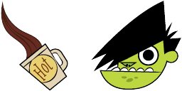Cursor preview: Lil Arturo and Coffee - 1 - cute-cursor.com