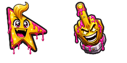 Cursor preview: Custom Cursor Main Character - 1 - cute-cursor.com