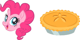Cursor preview: Pinkie Pie - 1 - cute-cursor.com