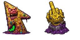 Cursor preview: Custom Cursor Garbage Pile - 1 - cute-cursor.com