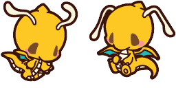 Cursor preview: Dragonite - 67 - cute-cursor.com