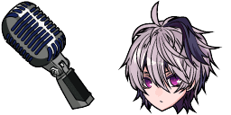 Cursor preview: Flower - 1 - cute-cursor.com