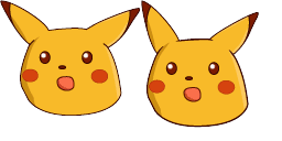 Cursor preview: Pikachu Meme - 1 - cute-cursor.com