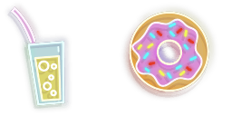 Cursor preview: Cute Neon - 66 - cute-cursor.com