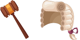 Cursor preview: Judge Gavel - 1 - cute-cursor.com
