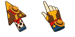 Cursor preview: Woody - 1 - cute-cursor.com
