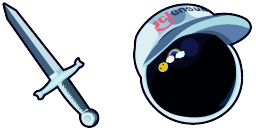 Cursor preview: Tessa Elliot Murder Drones - 66 - cute-cursor.com