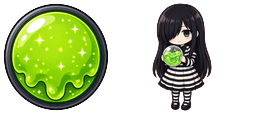 Cursor preview: Slime Crystal Toca - 67 - cute-cursor.com