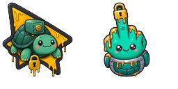 Cursor preview: Custom Cursor Put It Somewhere Safe - 1 - cute-cursor.com