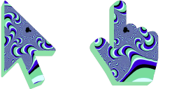 Cursor preview: Optical Illusion - 1 - cute-cursor.com