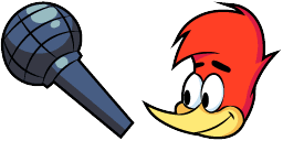 Cursor preview: Woody Woodpecker - 1 - cute-cursor.com