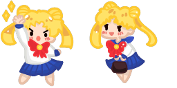 Cursor preview: Cute Sailor Moon - 1 - cute-cursor.com