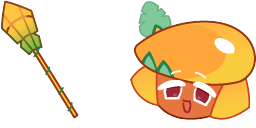 Cursor preview: Custom Cursor Mango Magic - 66 - cute-cursor.com