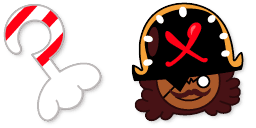 Cursor preview: Pirate Cookie Cursor Pack - 66 - cute-cursor.com