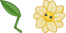Cursor preview: Daisy's Sunshine Cursors Pack - 66 - cute-cursor.com