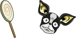 Cursor preview: Iggy - 1 - cute-cursor.com