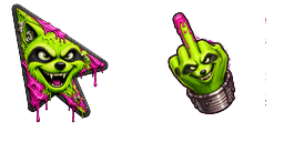 Cursor preview: Custom Cursor Trash - 38 - cute-cursor.com