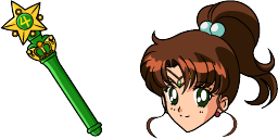 Cursor preview: Cute Cursor Pack for Windows - Sailor Jupiter - 1 - cute-cursor.com