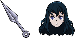 Cursor preview: Suma Kunai - 66 - cute-cursor.com