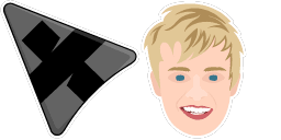 Cursor preview: Sam and Colby - 1 - cute-cursor.com