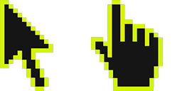 Cursor preview: Retro Pixel Arcade - 1 - cute-cursor.com