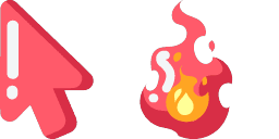 Cursor preview: Campfire Minimal - 1 - cute-cursor.com
