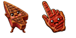 Cursor preview: Corte Argentino Steak - 1 - cute-cursor.com