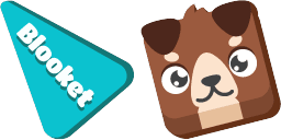 Cursor preview: Cute Cursor Pack - Blooket Dog - 1 - cute-cursor.com
