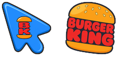 Cursor preview: Burger King - 1 - cute-cursor.com