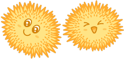 Cursor preview: Cute Orange - 67 - cute-cursor.com