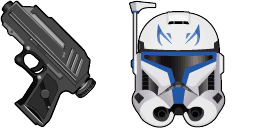 Cursor preview: Captain Rex - 1 - cute-cursor.com