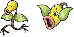 Cursor preview: Bellsprout and Weepinbell - 1 - cute-cursor.com