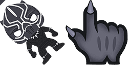 Xem trước con trỏ: Black Panther Wakanda - 67 - cute-cursor.com