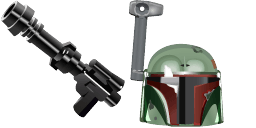 Cursor preview: Boba Fett - 1 - cute-cursor.com