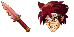 Cursor preview: Ember Jiro Blade Cursor - 67 - cute-cursor.com