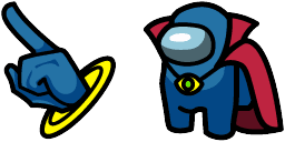 Cursor preview: Doctor Strange Crewmate - 1 - cute-cursor.com