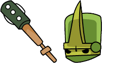 Cursor preview: Cute Cursor Crashers - Castle Snakey - 1 - cute-cursor.com