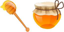 Cursor preview: Thanksgiving Honey - 1 - cute-cursor.com