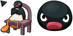 Cursor preview: Pingu Perky Meme - 1 - cute-cursor.com