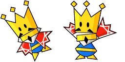 Cursor preview: Super Paper Mario - 65 - cute-cursor.com