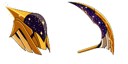 Cursor preview: Solar Artemis Mecha Cursor - 2 - cute-cursor.com