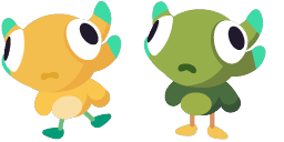 Cursor preview: Custom Cursor Pack - Ooblets Collection - 66 - cute-cursor.com