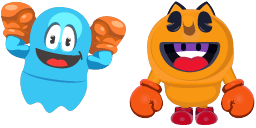 Cursor preview: Pac-Man Inky - 1 - cute-cursor.com