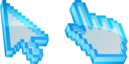 Cursor preview: Frozen - 66 - cute-cursor.com