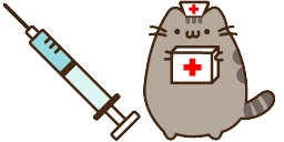 Cursor preview: Doctor Pusheen - 1 - cute-cursor.com